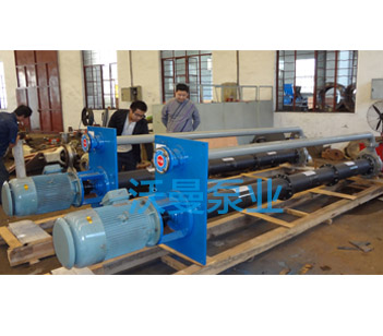 5.5米长轴液下泵